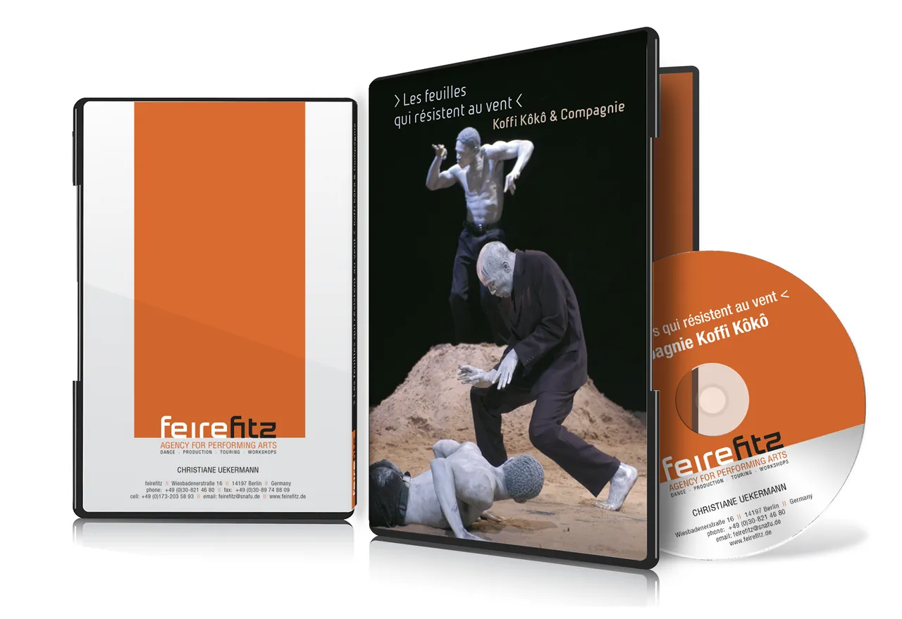 DVD-Hülle und Disc mit Tanzszene